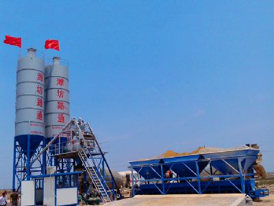 点击查看详细信息<br>标题：HZS50型混凝土搅拌站 阅读次数：22779